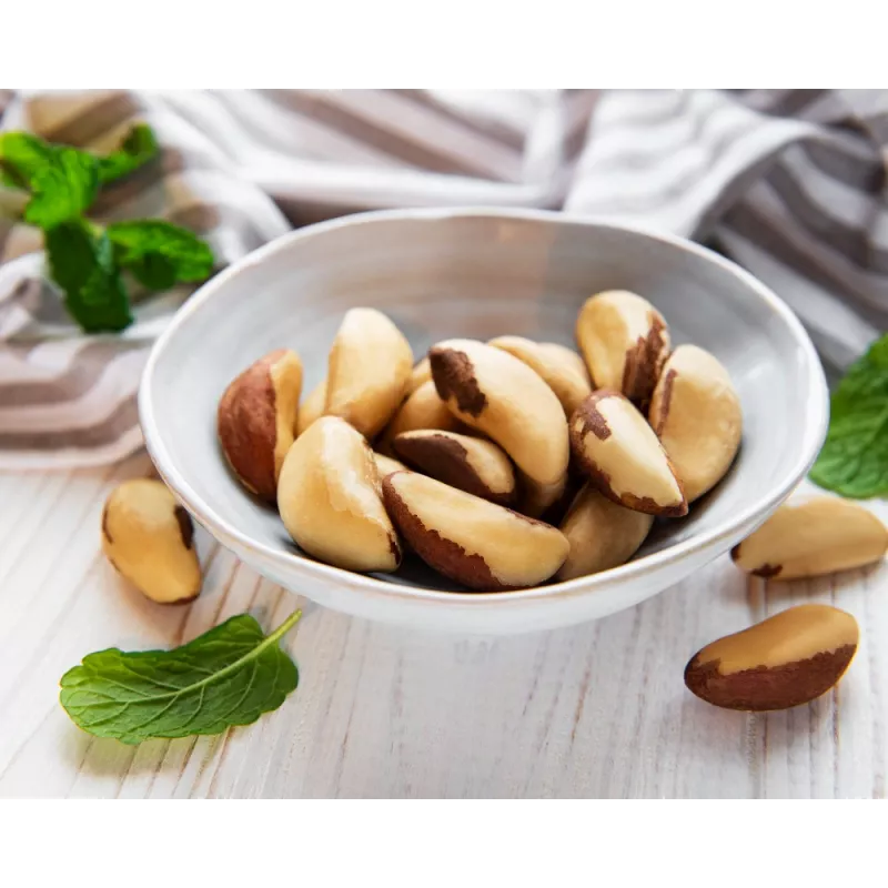 Organic & fair trade Brazil nuts whole wild & raw from Bolivia