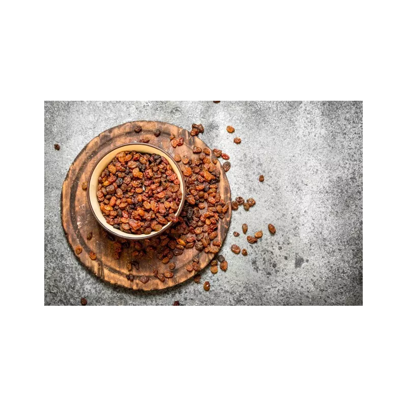 Raisins secs sultanine bio & fairtrade d'Ouzbekistan - Sans sulfite