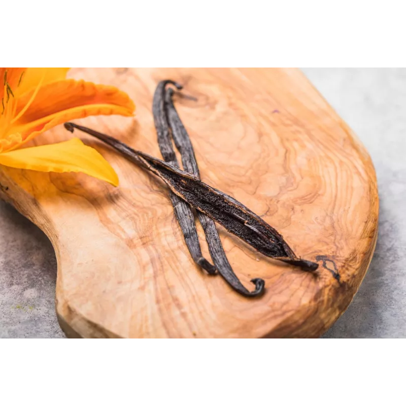 Vanille Bourbon de Madagascar gourmet 14/17cm bio & équitable - 3 G...