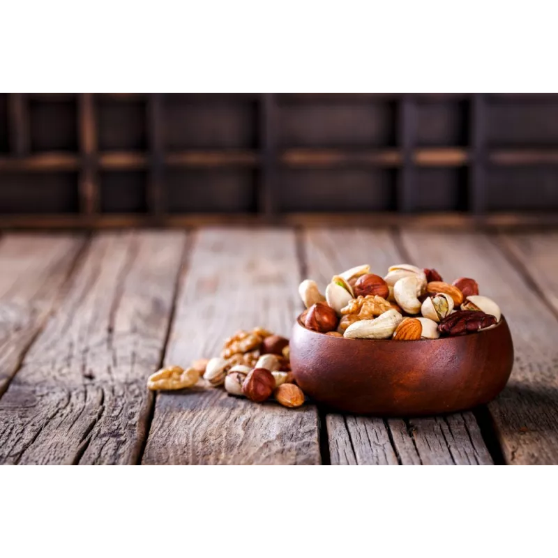 Taste me! - organic hazelnut from France, cashew nuts, cranberries ...