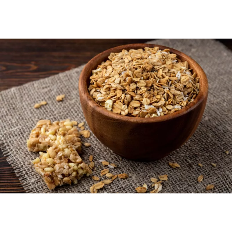 Muesli crispy bio avoine, riz & blé complet De France - Direct prod...
