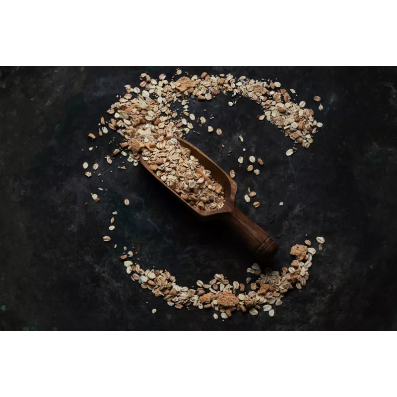 Muesli crispy bio avoine, riz & blé complet De France - Direct prod...