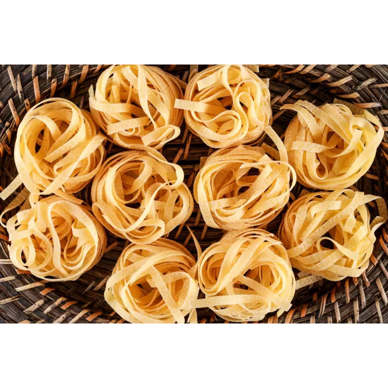 Organic and artisanal tagliatelle with porcini mushrooms PGI Fungo ...