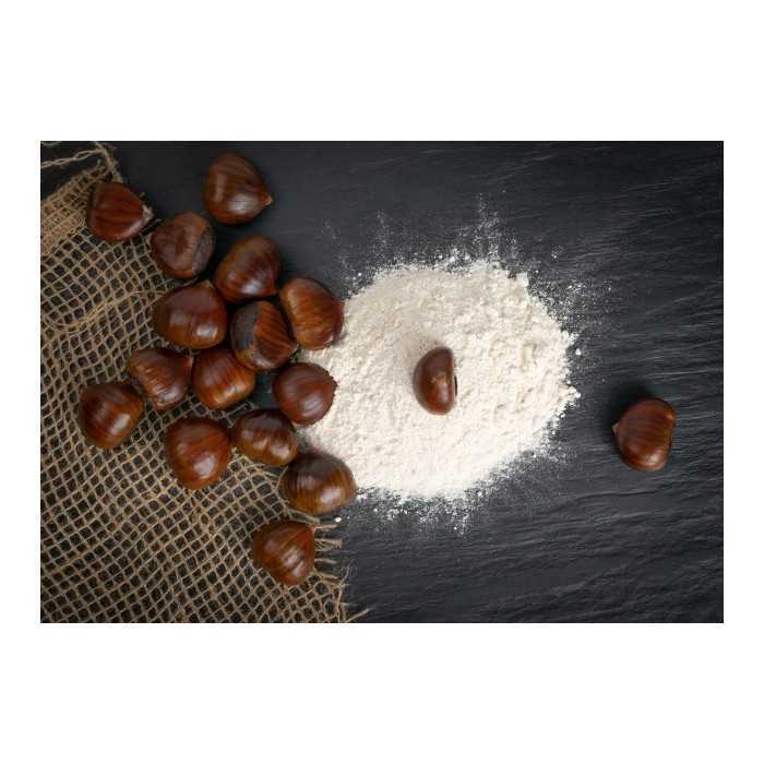 Organic chestnut flour PDO from Ardèche gluten free - Direct producer