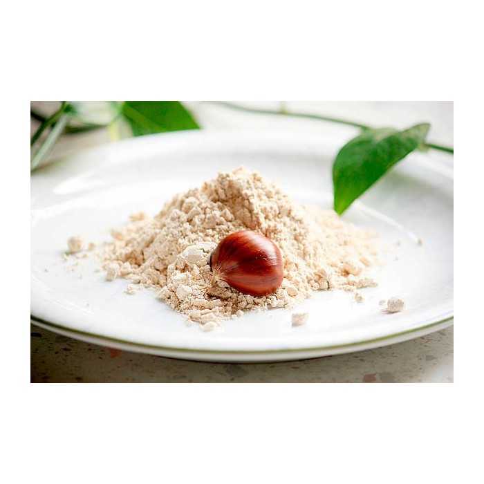 Organic chestnut flour PDO from Ardèche gluten free - Direct producer