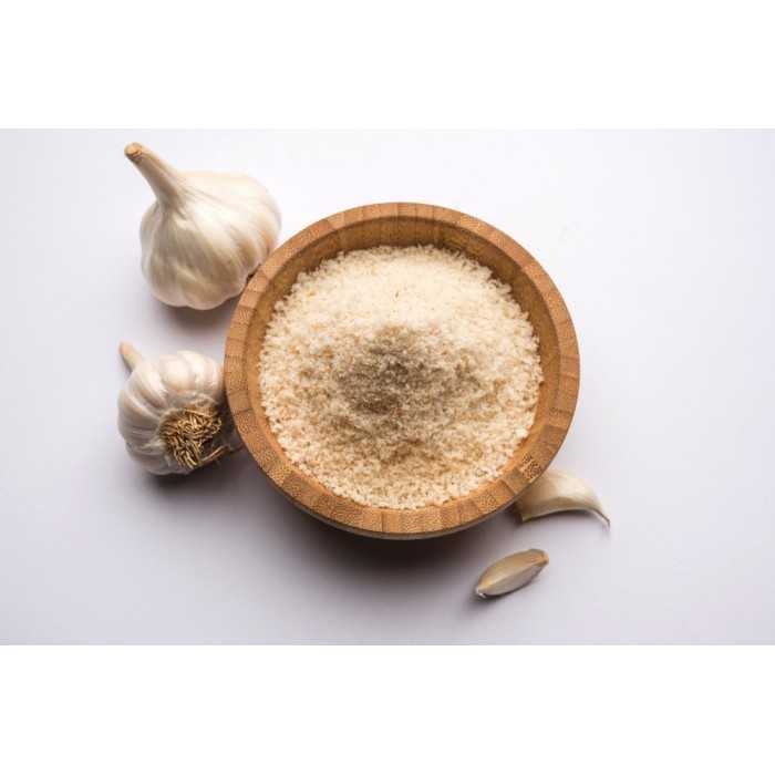 Organic garlic in semolina from France