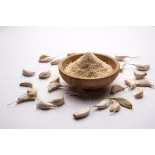 Organic garlic in semolina from France