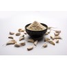 Organic garlic in semolina from France
