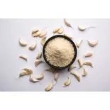 Organic garlic in semolina from France