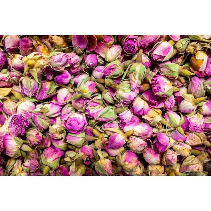 Organic dried Damask rose bud Premium