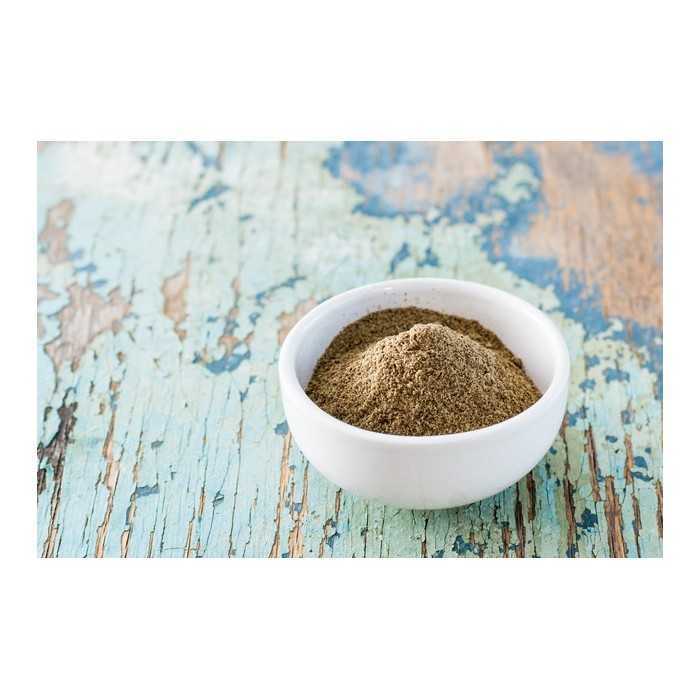 Organic fairtrade ground black pepper PGI from Kampot - direct prod...