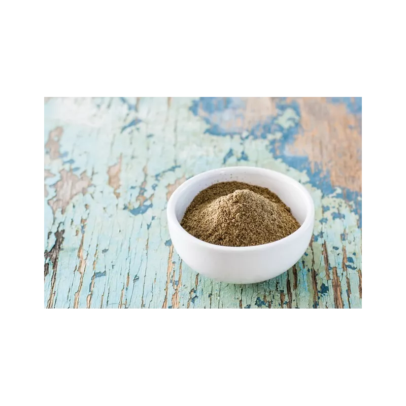 Organic fairtrade ground black pepper PGI from Kampot - direct prod...