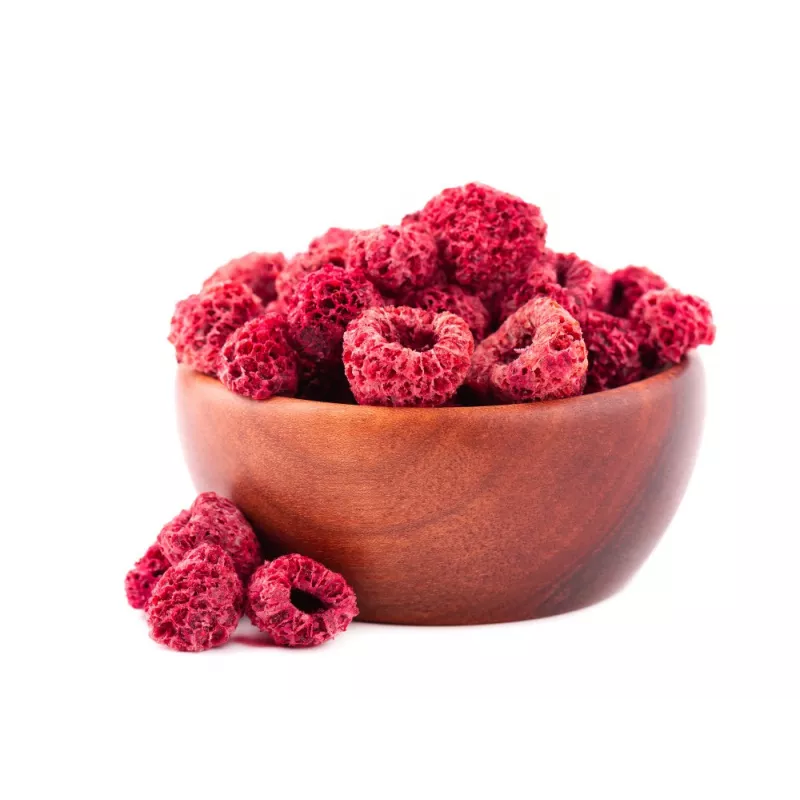 Organic dried raspberries from France - direct producer