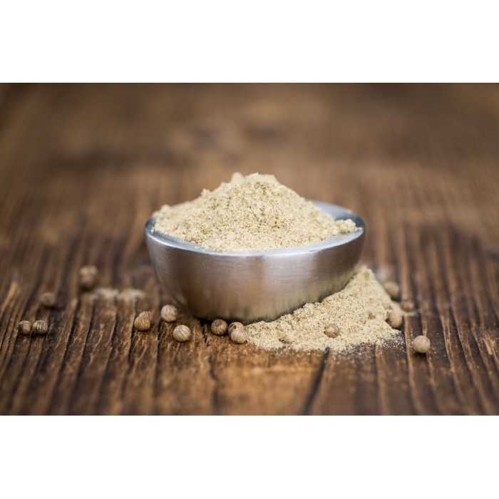 Organic fairtrade ground white pepper PGI from Kampot - Direct prod...