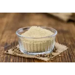 Organic fairtrade ground white pepper PGI from Kampot - Direct prod...