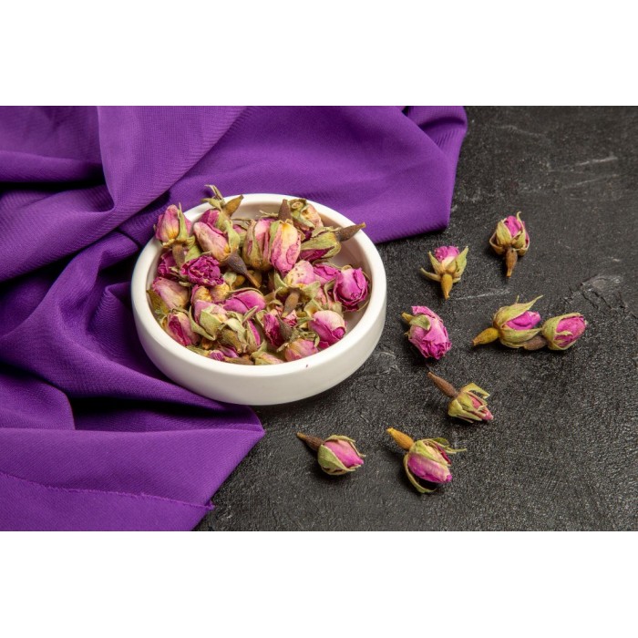 Edible Organic Moroccan Pink Rose Buds from