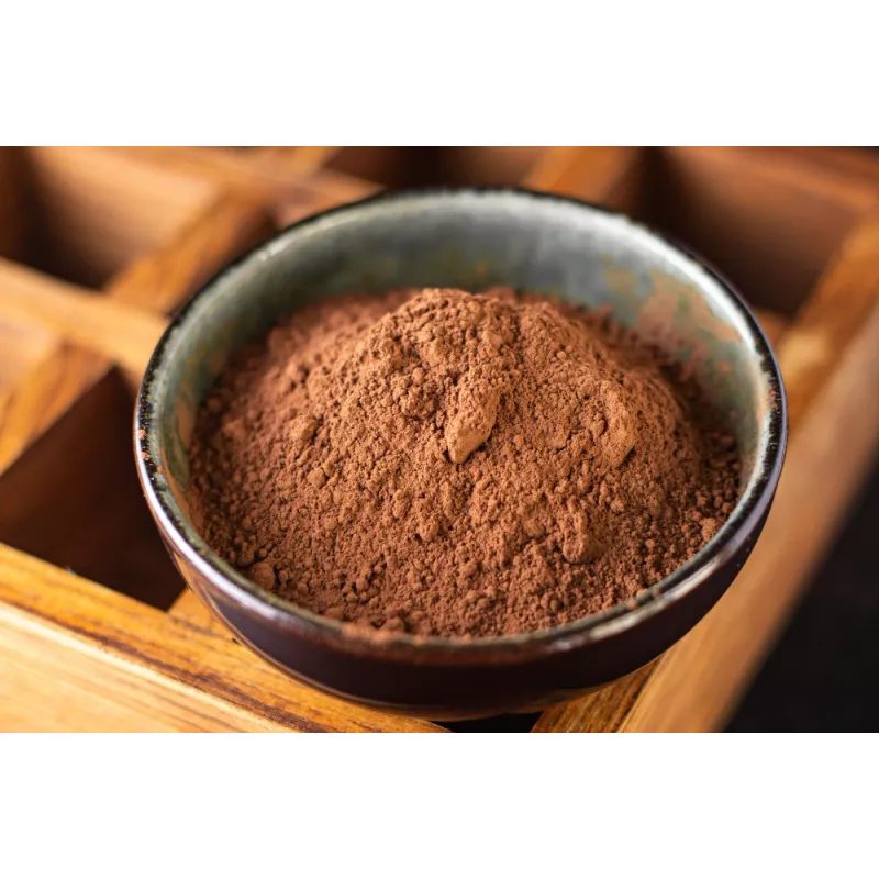 Matcha noir bio ou poudre de thé noir Earl Grey à l'huile de bergam...