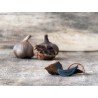 Natural black garlic made with garlic Label rouge PGI from Lautrec ...