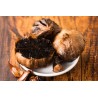 Natural black garlic made with garlic Label rouge PGI from Lautrec ...