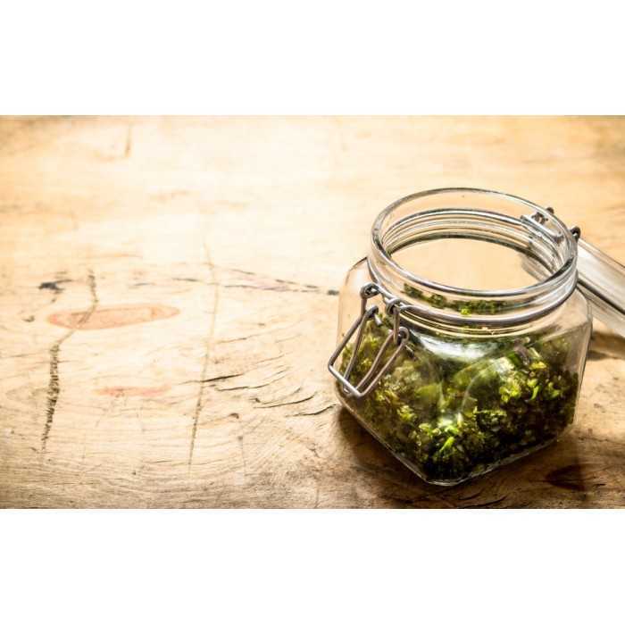 Organic garlic flowers fermented in Quebec - Direct producer