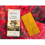 Tablette de chocolat blanc fruité vegan & fairtrade spécial Hallowe...