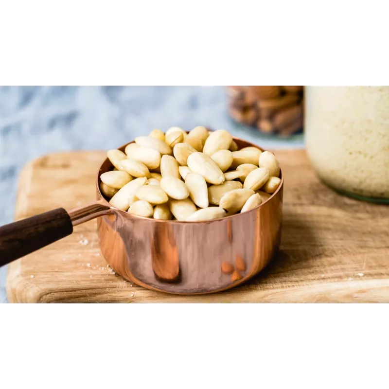 Amandes bio émondées crues entières de France - Direct producteur