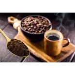 Organic ground Bourbon Pointu coffee from Reunion Island Organic ground Bourbon Pointu coffee from Reunion Island