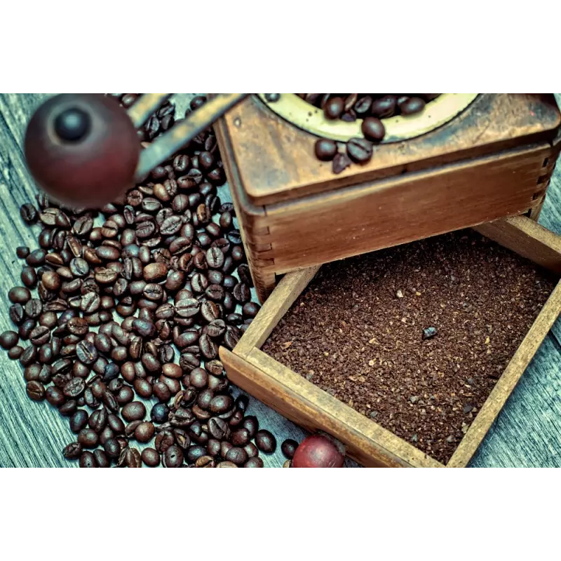 Organic ground Bourbon Pointu coffee from Reunion Island