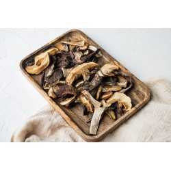 Dried porcini PGI Fungo di Borgotaro in Italy