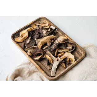 Dried porcini PGI Fungo di Borgotaro in Italy