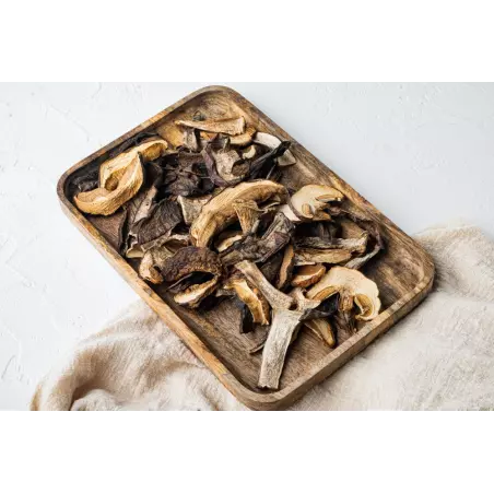 Cèpe séché IGP Fungo di Borgotaro en Italie