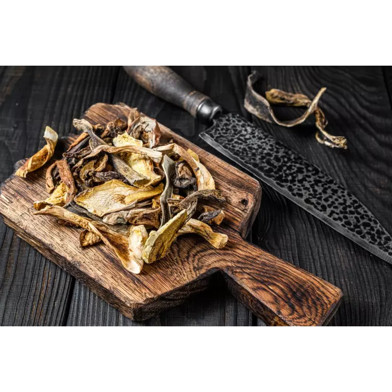 Dried porcini PGI Fungo di Borgotaro in Italy