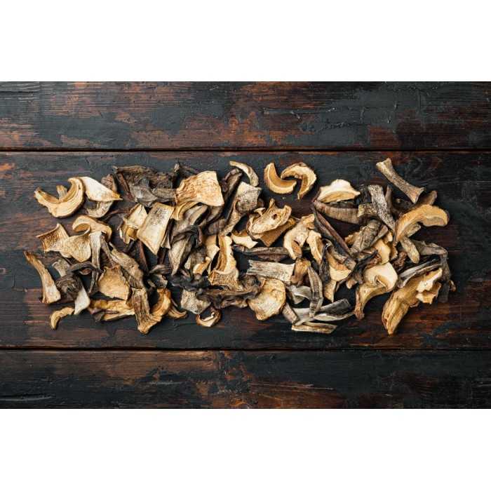 Dried porcini PGI Fungo di Borgotaro in Italy