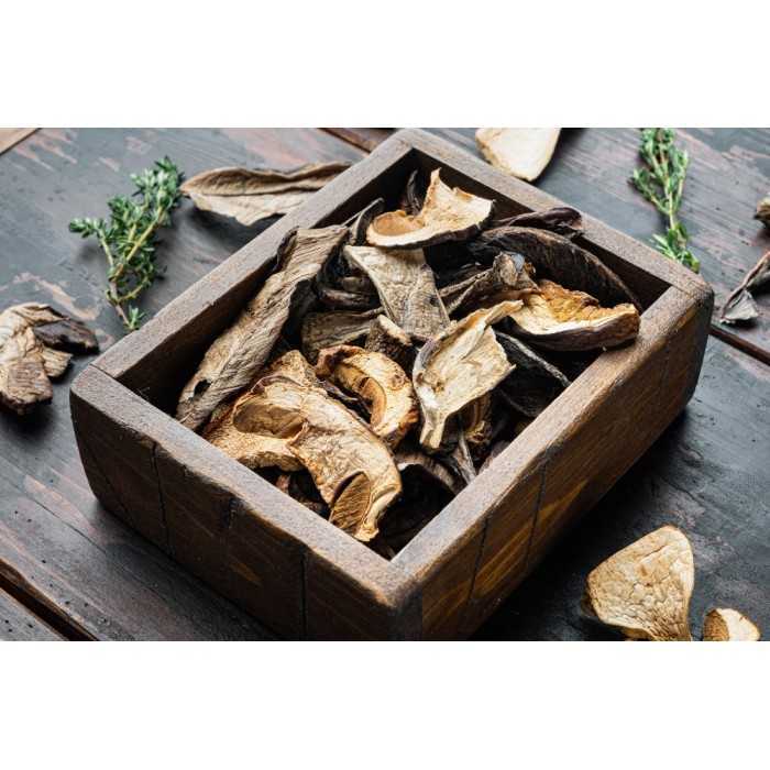 Dried porcini PGI Fungo di Borgotaro in Italy