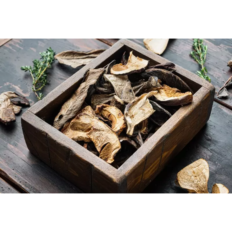 Dried porcini PGI Fungo di Borgotaro in Italy