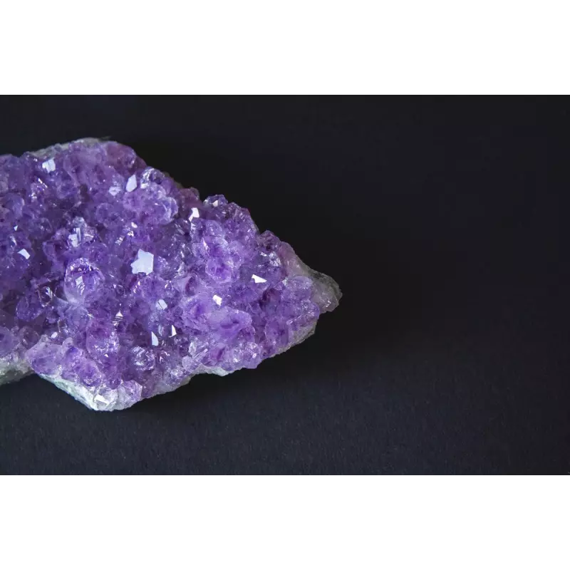 Natural & vegan crystal amethyst soap from France - Handmade