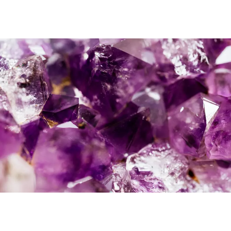 Natural & vegan crystal amethyst soap from France - Handmade