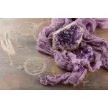 Natural & vegan crystal amethyst soap from France - Handmade