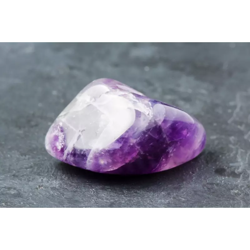 Natural & vegan crystal amethyst soap from France - Handmade