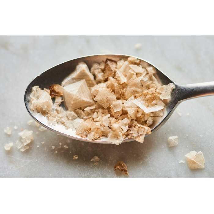 Beechwood smoked Maldon salt flake in England