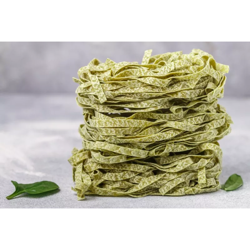 Organic & artisanal spinach tagliatelle from Italy - Direct producer