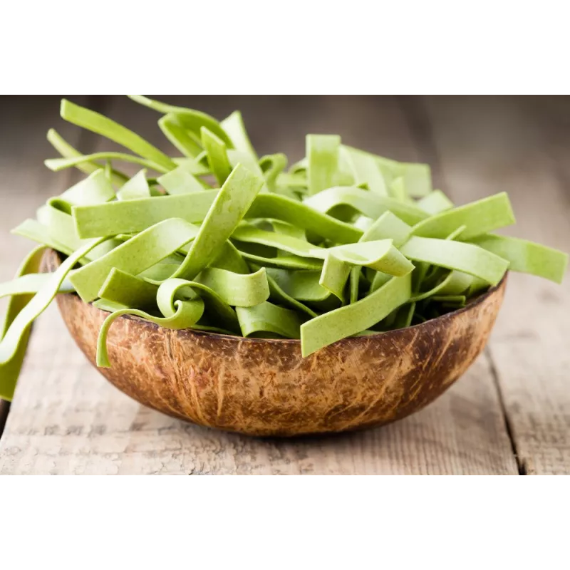 Organic & artisanal spinach tagliatelle from Italy - Direct producer