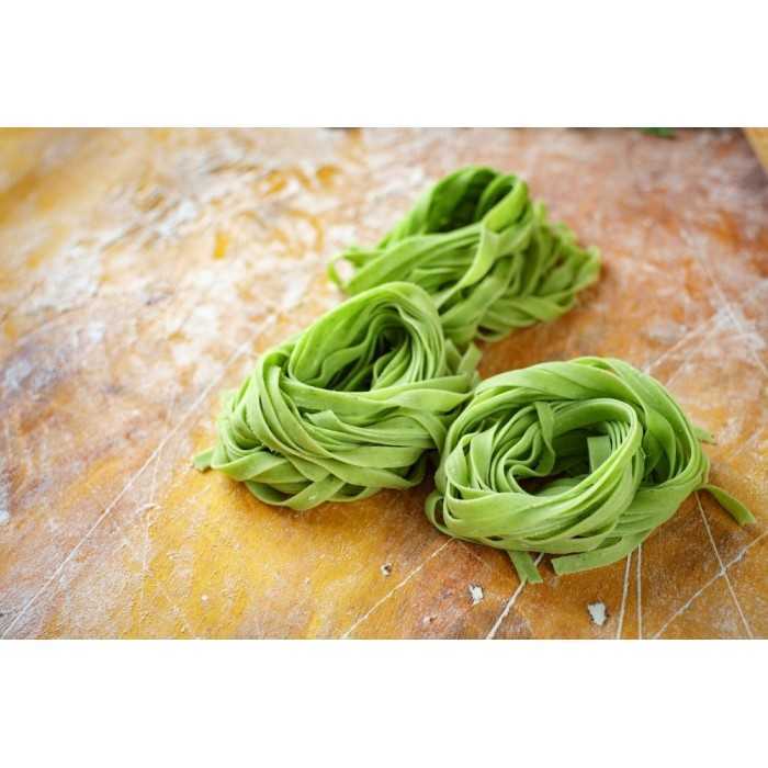 Organic & artisanal spinach tagliatelle from Italy - Direct producer