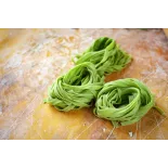 Organic & artisanal spinach tagliatelle from Italy - Direct producer