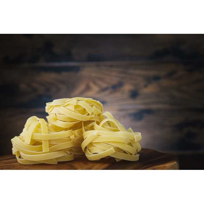 Organic & artisanal tagliatelle with chia & lemon from France - Dir...