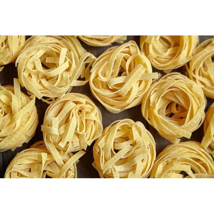 Organic & artisanal tagliatelle with chia & lemon from France - Dir...