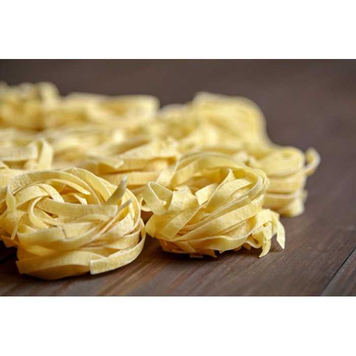 Organic & artisanal tagliatelle with chia & lemon from France - Dir...