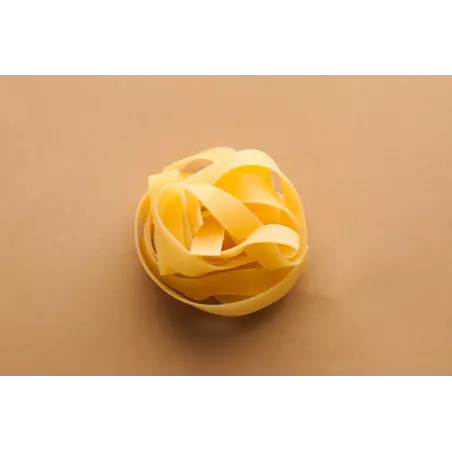 Organic & artisanal tagliatelle with chia & lemon from France - Dir...