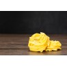 Organic & artisanal tagliatelle with saffron from Gâtinais in Franc...