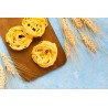 Organic & artisanal tagliatelle with saffron from Gâtinais in Franc...